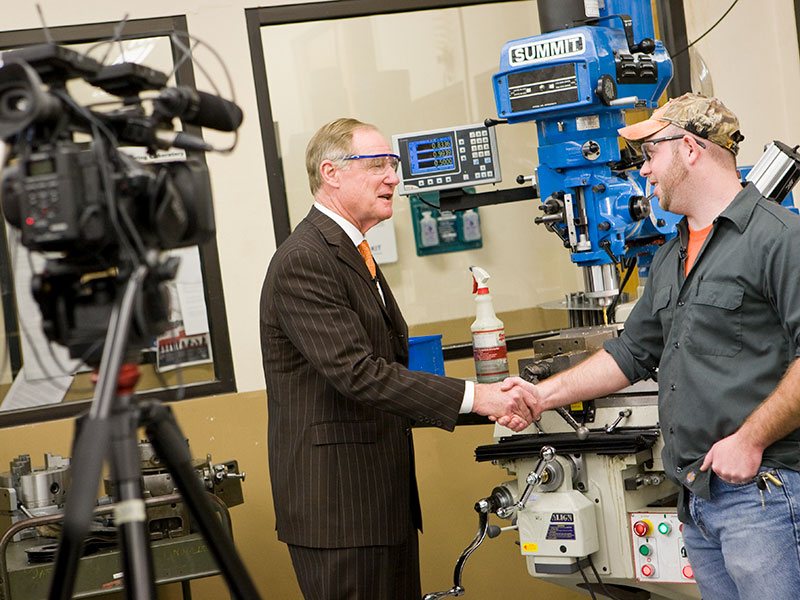 Burns hosts interview on OstateTV