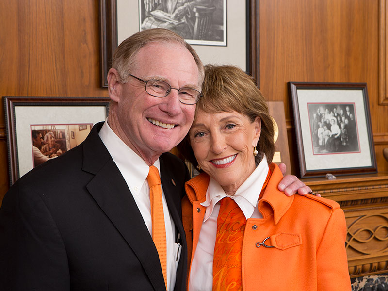 burns and ann hargis in office