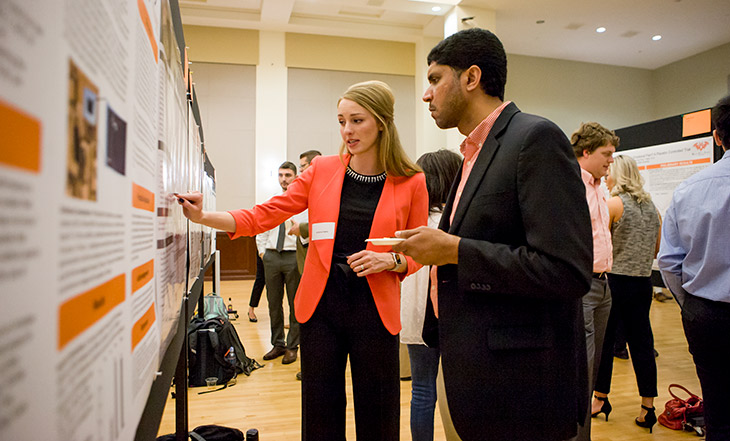 Adrienne Blakey shows research at symposium