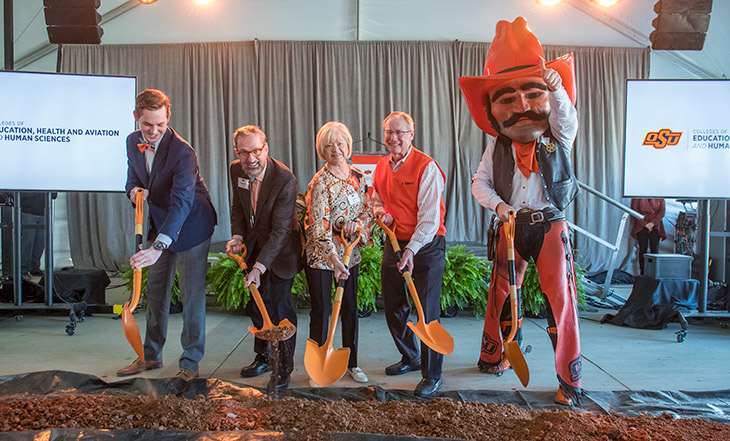 flight center groundbreaking ceremony