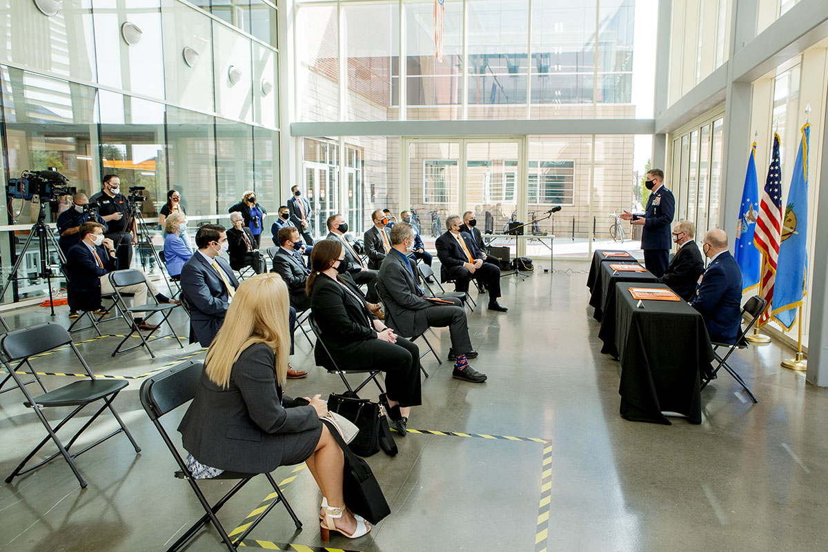 Media meets with OSU and state leaders for announcement