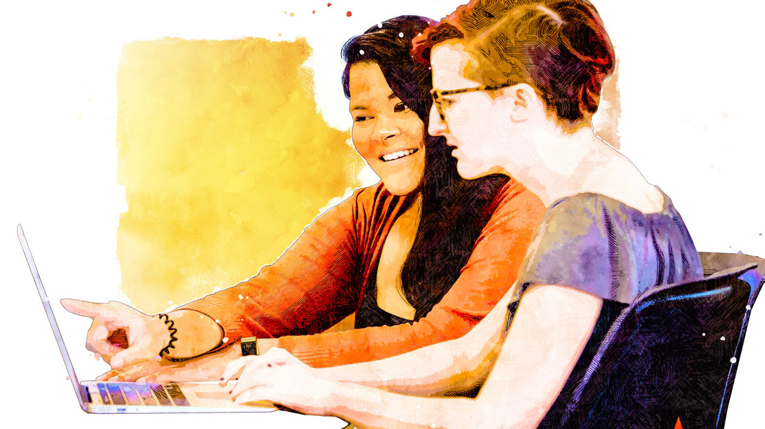 Instructing students at OSU