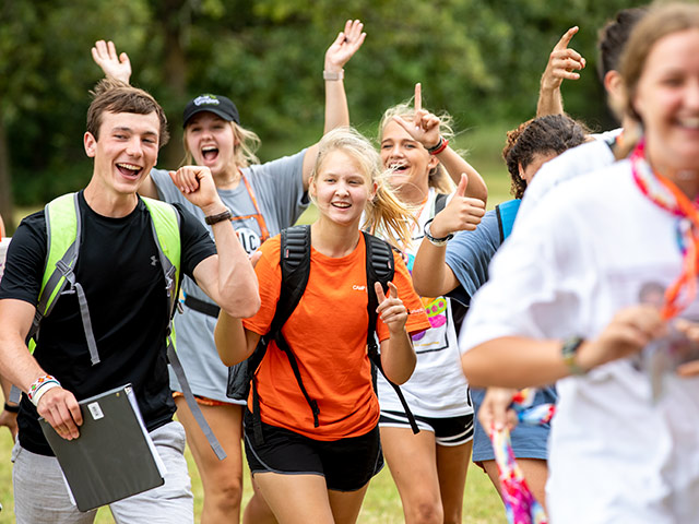 Students at Campus Cowboy