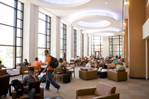 Students in Student Union